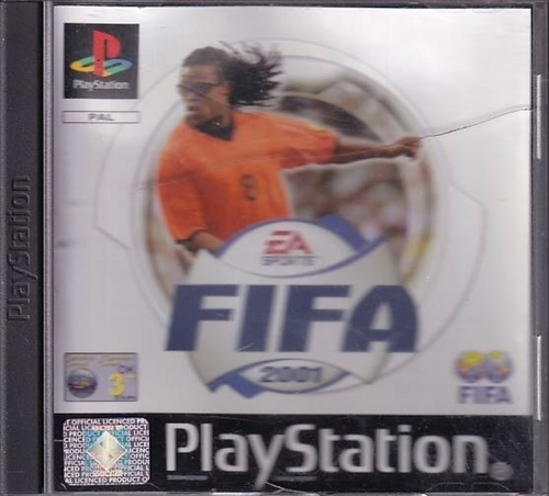 Fifa 2001 - Mangler Manual - PS1 (B Grade) (Genbrug)